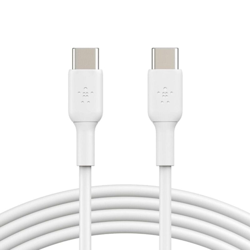 Belkin BoostCharge USB-C to USB-C Cable (CAB003BT1MWH) | Charge & Sync Cable