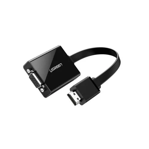 UGREEN HDMI to VGA Adapter Cable With 3.5mm 25CM (40248)