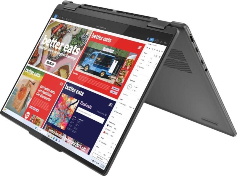 Lenovo Yoga 7i 2-in-1 (83DJ0002US) | Intel Core Ultra 7 155U, 16GB/1TB, 14-inch