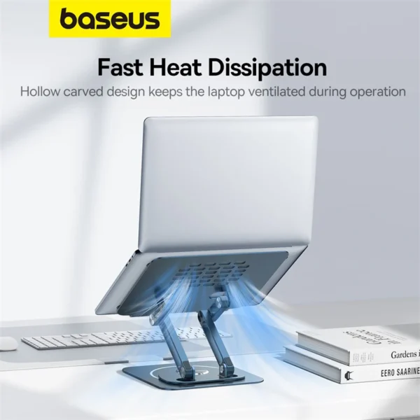 Baseus UltraStable Pro Series Three Foldable Rotating Lift | Laptop Stand
