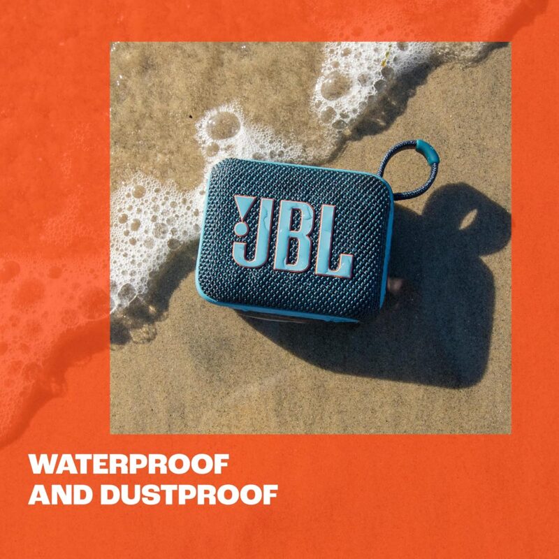 JBL Go 4 (Ultra-Portable, Waterproof and Dustproof Bluetooth Speaker, Big Pro Sound with Punchy bass)