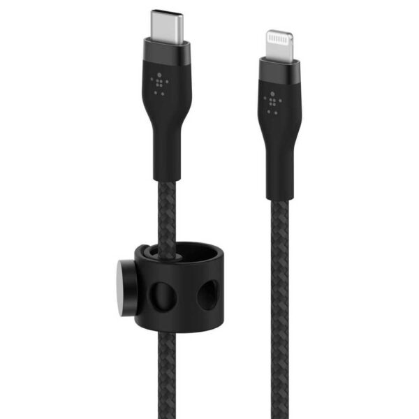Belkin BoostCharge Pro Flex USB-C To Lightning Cable (CAA011BT1MBK) | Charge & Sync Cable