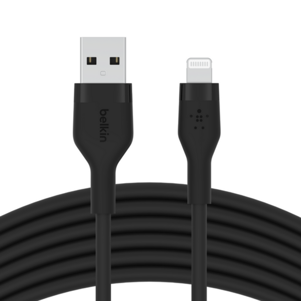 Belkin BoostCharge USB-A to Lightning Cable (CAA001BT2MBK) | Sync & Charge Cable