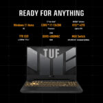 ASUS TUF F15 FX507VI-LP073W | Intel Core i7-13620H | 16GB/1TB | 15.6-inch 144Hz | RTX 4070