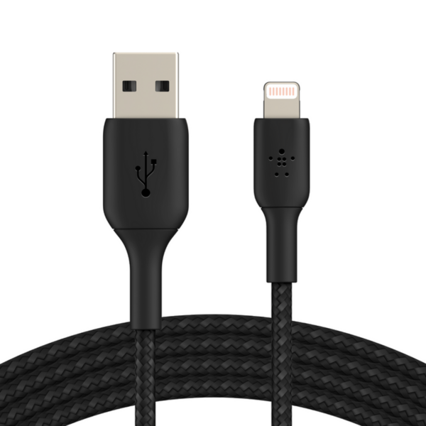 Belkin BoostCharge USB-A to Lightning (CAA002BT3MBK) | Sync & Charge Cable