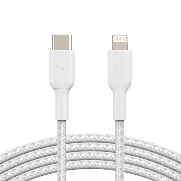 Belkin BoostCharge Pro Flex USB-C To Lightning Cable (CAA011BT1MWH) | Charge & Sync Cable