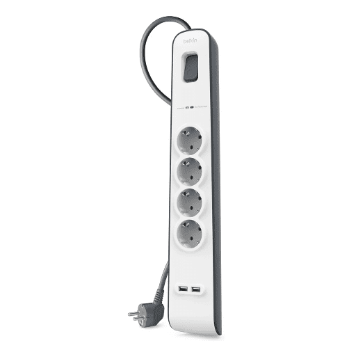 Belkin 2.4A USB Charging 6-outlet Surge Protection Strip (BSV604VF2M)