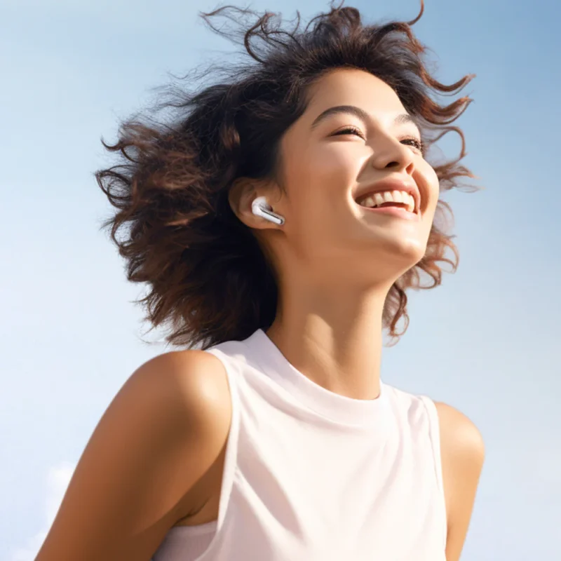 SoundPeats Clear (See-through Earbuds, Dual Mic, 12mm Sound Driver)