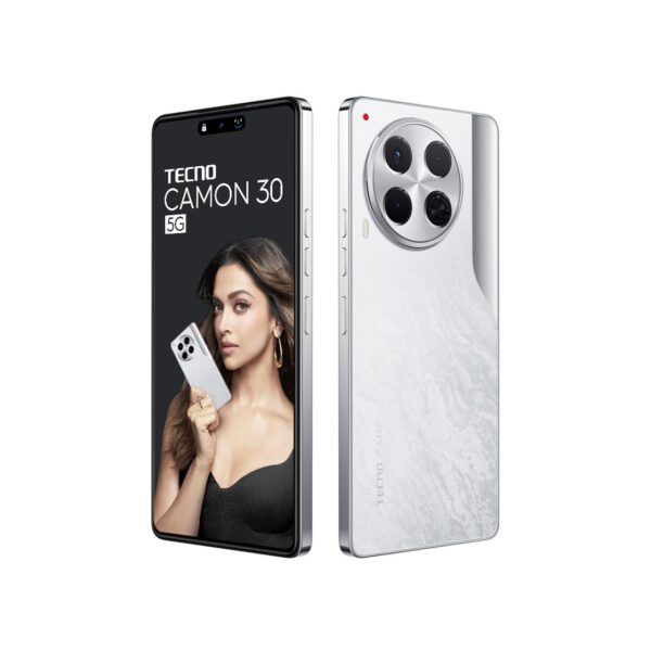 Tecno Camon 30 5G 12GB/512GB (100MP OIS Camera, 50MP Auto Focus Selfie, 6.78-inch AMOLED Display, Dimensity 7020, 5000mAh and 33W Charger)