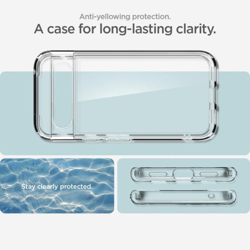 Spigen Ultra Hybrid – Crystal Clear | Google Pixel 8a Case
