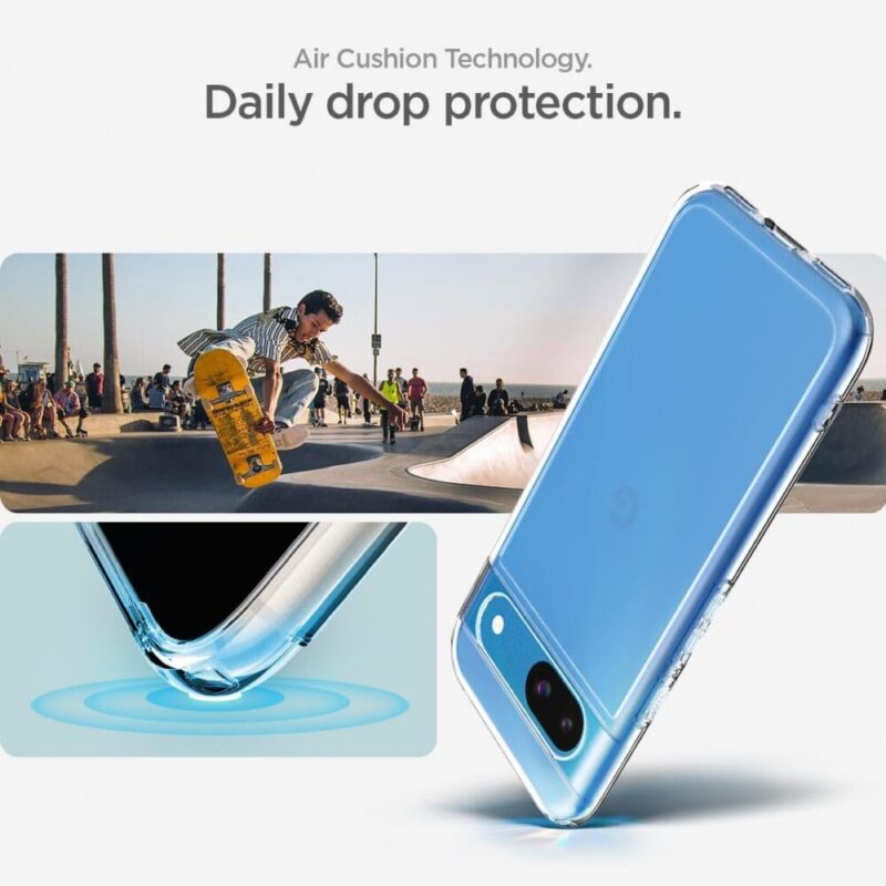 Spigen Ultra Hybrid – Crystal Clear | Google Pixel 8a Case