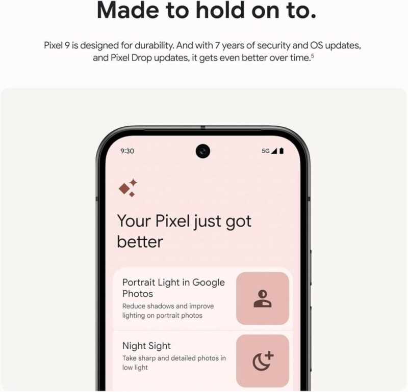 Google Pixel 9 12GB/128GB (Used)