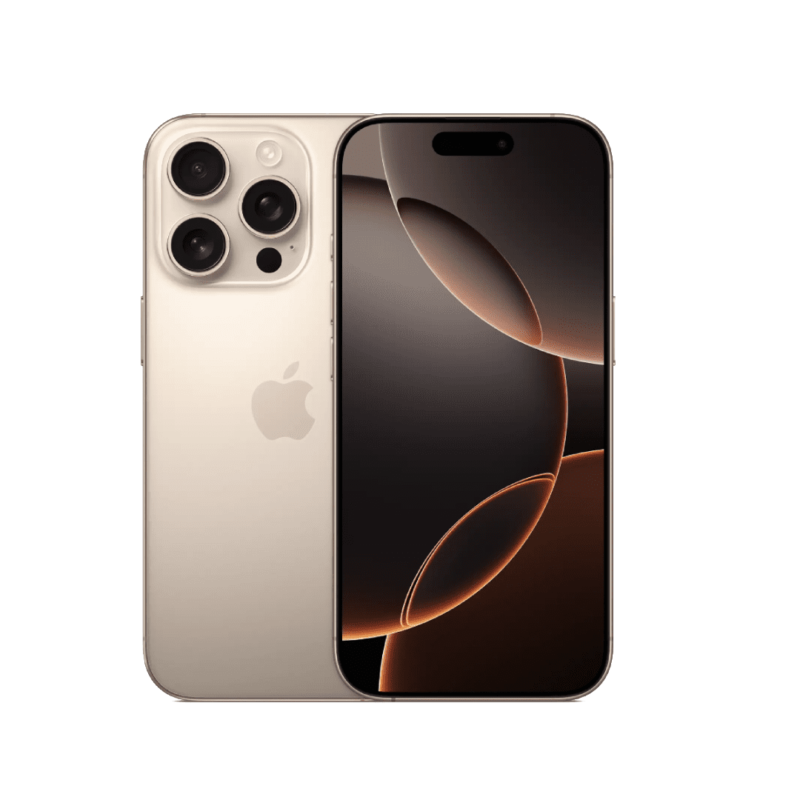 Apple iPhone 16 Pro (iOS with 6.3-inch ProMotion Super Retina XDR display, A18 Pro Chip, 5G connectivity, Titanium Finishing & 1 Year Warranty)