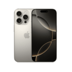 Apple iPhone 16 Pro (iOS with 6.3-inch ProMotion Super Retina XDR display, A18 Pro Chip, 5G connectivity, Titanium Finishing & 1 Year Warranty)
