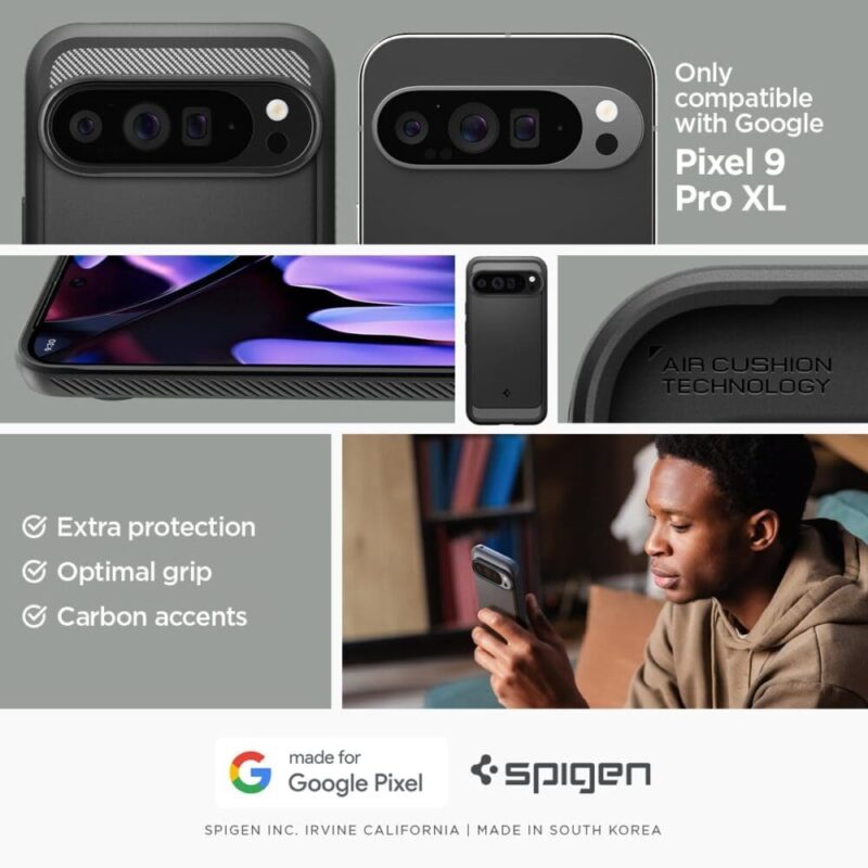 Spigen Rugged Armor | Google Pixel 9 Pro XL Case