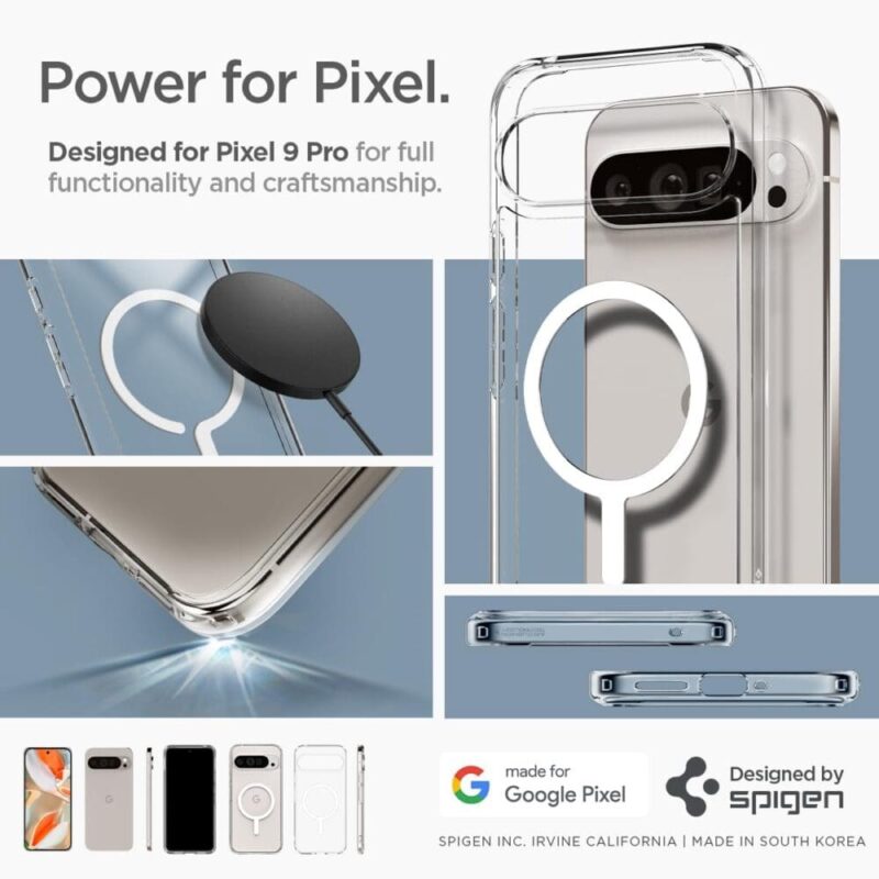 Spigen Ultra Hybrid OneTap Metal Ring MagFit | Google Pixel 9 / 9 Pro Case
