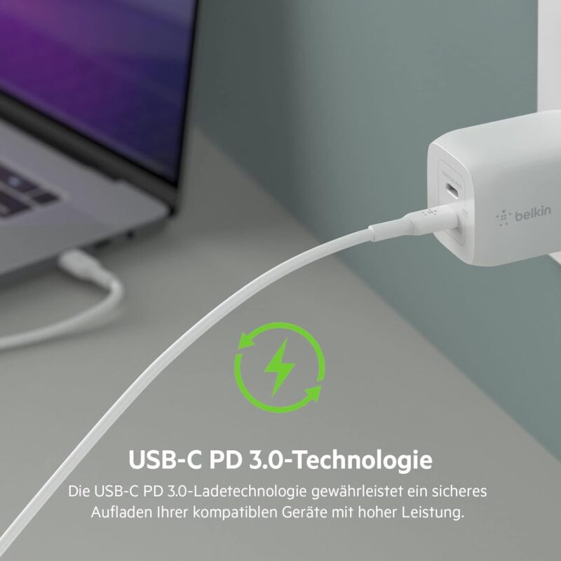 Belkin BoostCharge Pro 65W GaN Dual Wall Charger