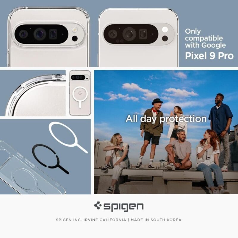 Spigen Ultra Hybrid OneTap Metal Ring MagFit | Google Pixel 9 / 9 Pro Case