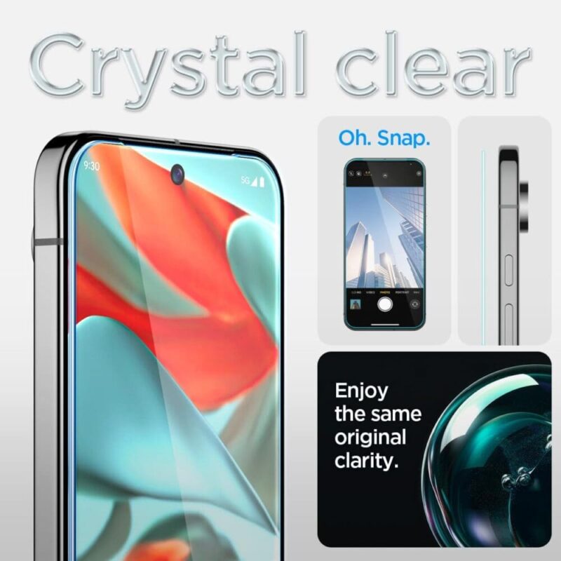 Spigen [GlasTR EZ FIT] | Tempered Glass Screen Protector For Google Pixel 9 Pro XL