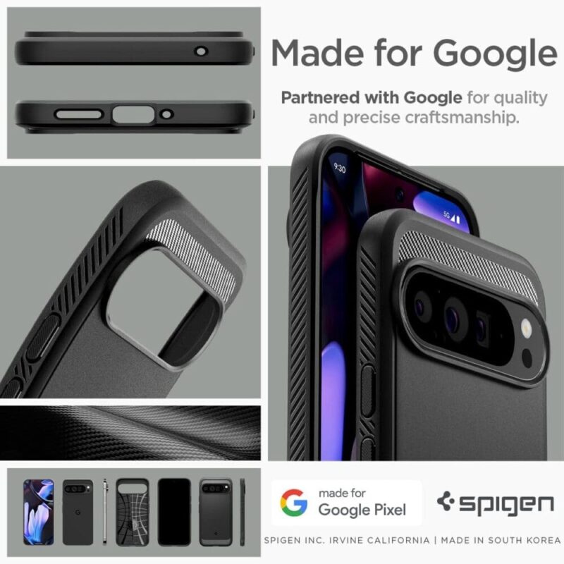 Spigen Rugged Armor | Google Pixel 9 Pro XL Case