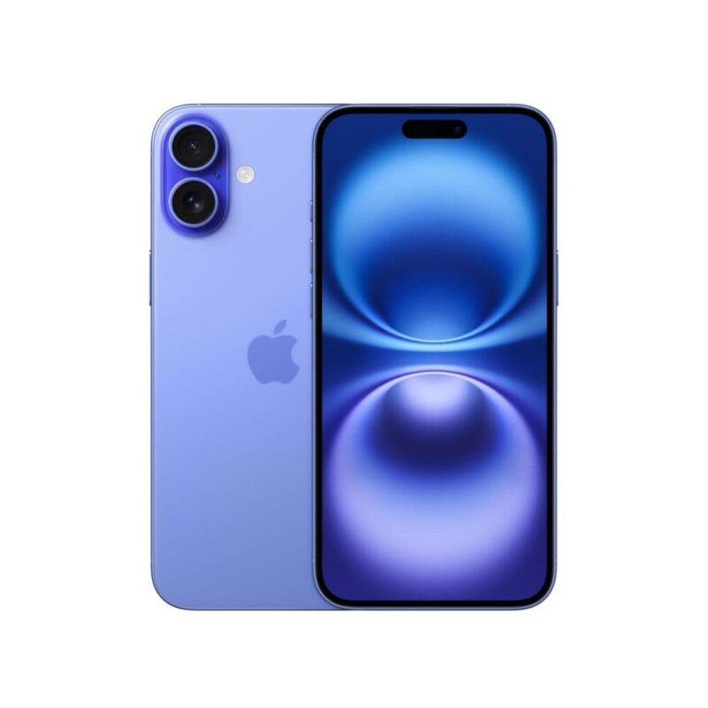 Apple iPhone 16 (iOS with 6.1-inch Super Retina XDR display, A18 Chip, 5G connectivity, Aerospace-Grade Aluminum Design & 1 Year Warranty)