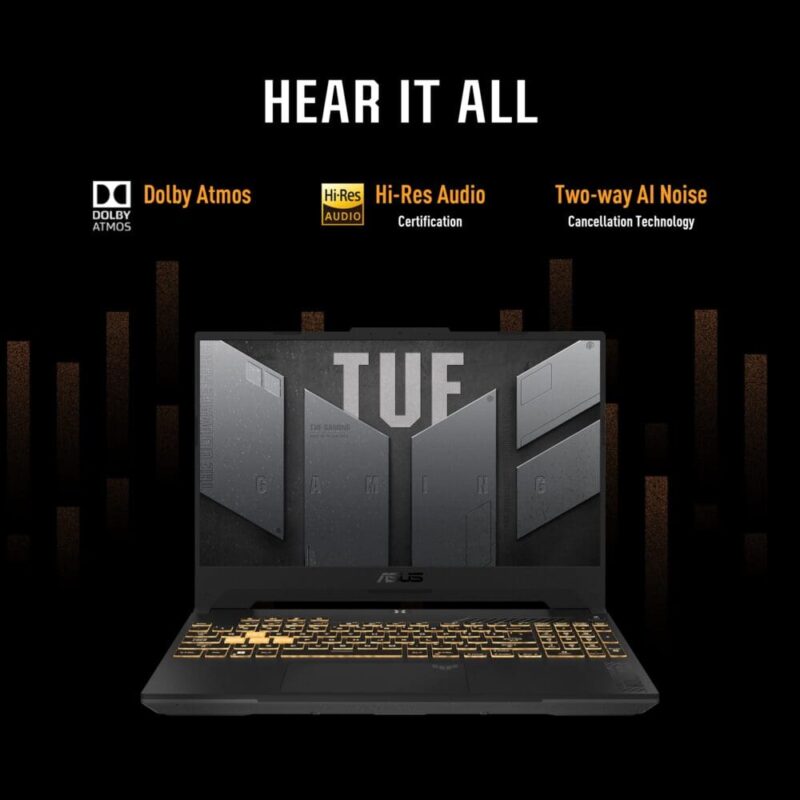 Asus TUF F15 (FX507VV-LP156W) | Intel Core i7-13620H, 16GB/1TB, 15.6-inch 144HZ, RTX 4060 8GB, Windows 11 Home