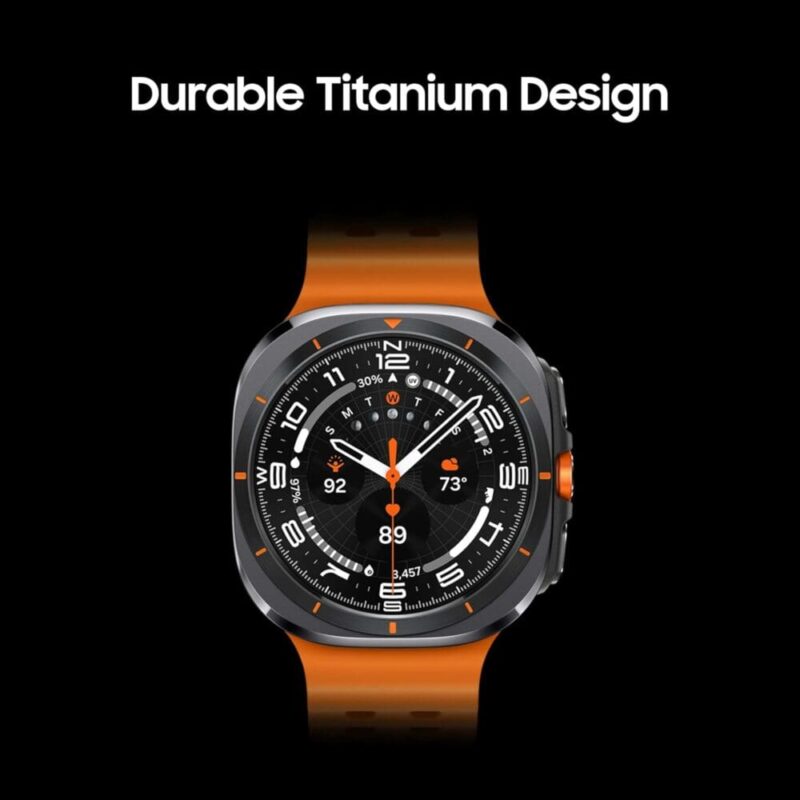 Samsung Galaxy Watch Ultra (47mm LTE AI Smartwatch w/Energy Score, Wellness Tips, Heart Rate Tracking, Sleep Monitor, Fitness Tracker, GPS)