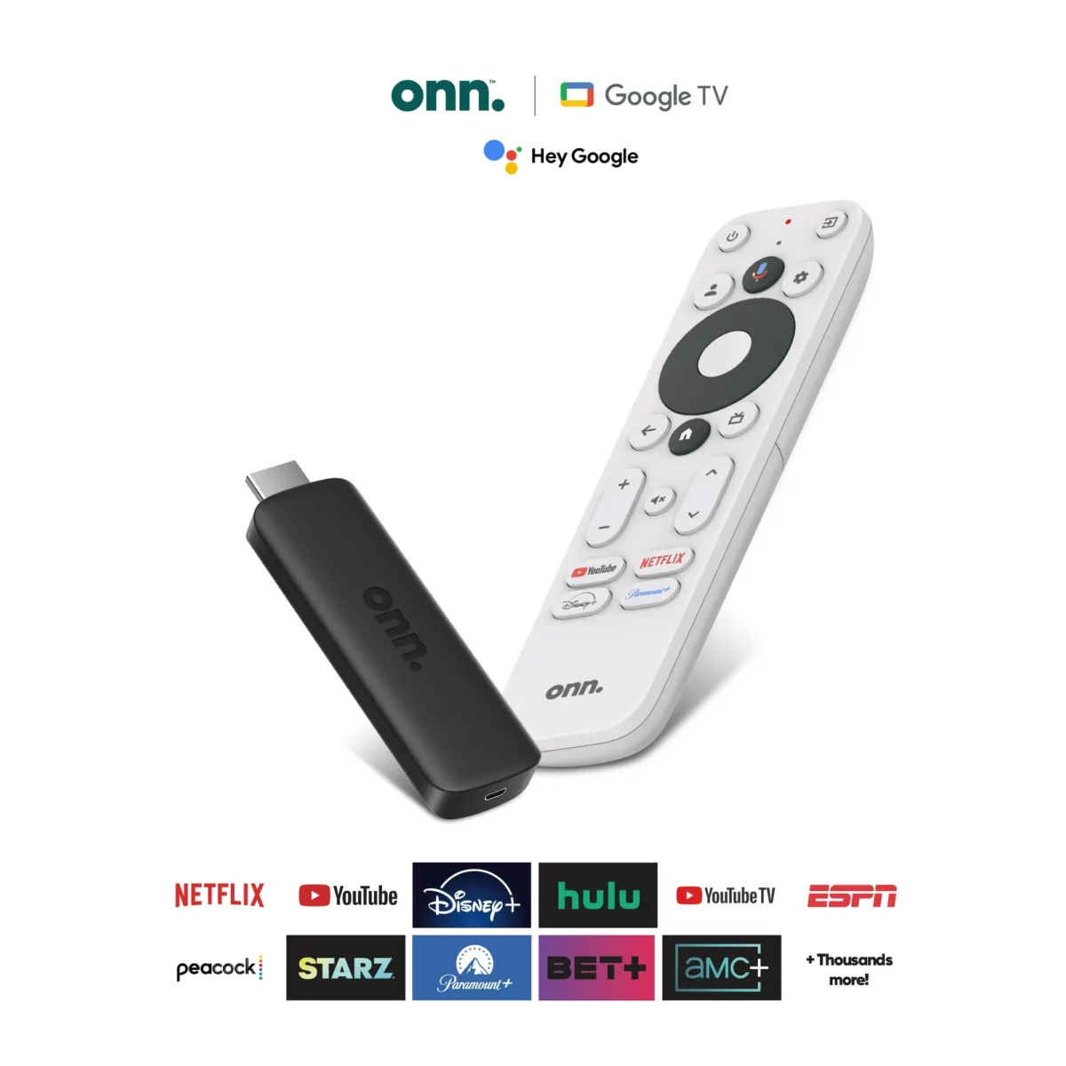 Onn. Full HD | Streaming Stick with Google TV