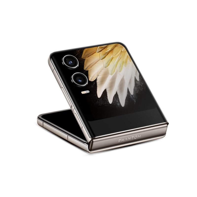 Tecno Phanton V Flip 2 8GB/256GB (Flip Phone with Advanced AI Features, 50MP OIS Camera, 6.9″ 120Hz Screen) | Free Bag