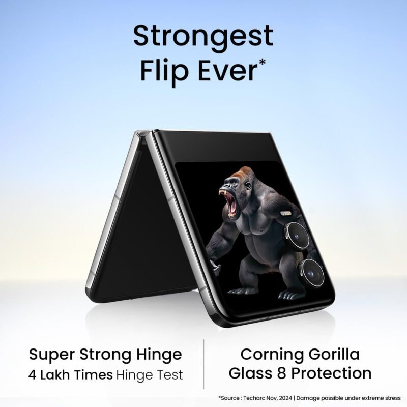 Tecno Phanton V Flip 2 8GB/256GB (Flip Phone with Advanced AI Features, 50MP OIS Camera, 6.9″ 120Hz Screen) | Free Bag