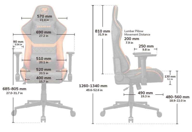 Cougar Armor One V2 | Gaming Chair
