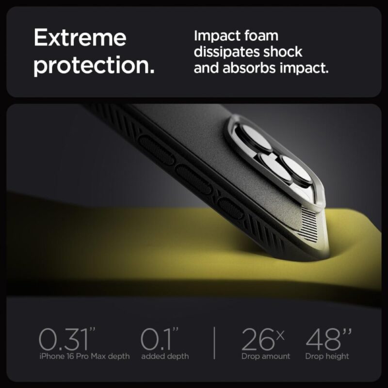 Spigen Rugged Armor Magfit | Apple iPhone 16 Pro Max Case