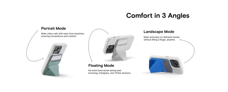 MOFT Snap-on | Phone Stand & Wallet – MagSafe Compatible