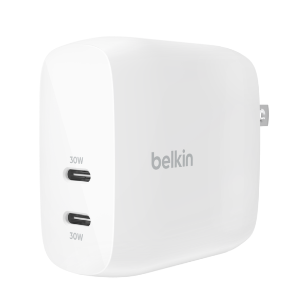 Belkin BoostCharge Pro 60W Dual Wall Charger