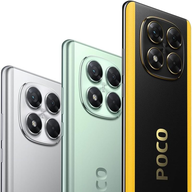 Poco X7 12GB/512GB (1.5K CrystalRes Display, 4K Video, AI, Dolby Atmos, Global Version with 1 Year Warranty)