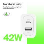 Belkin BoostCharge 42W Dual Wall Charger