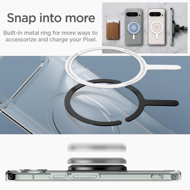 Spigen Ultra Hybrid OneTap Metal Ring MagFit | Google Pixel 9 Pro XL Case