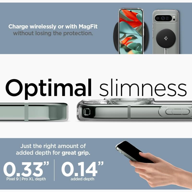 Spigen Ultra Hybrid OneTap Metal Ring MagFit | Google Pixel 9 Pro XL Case