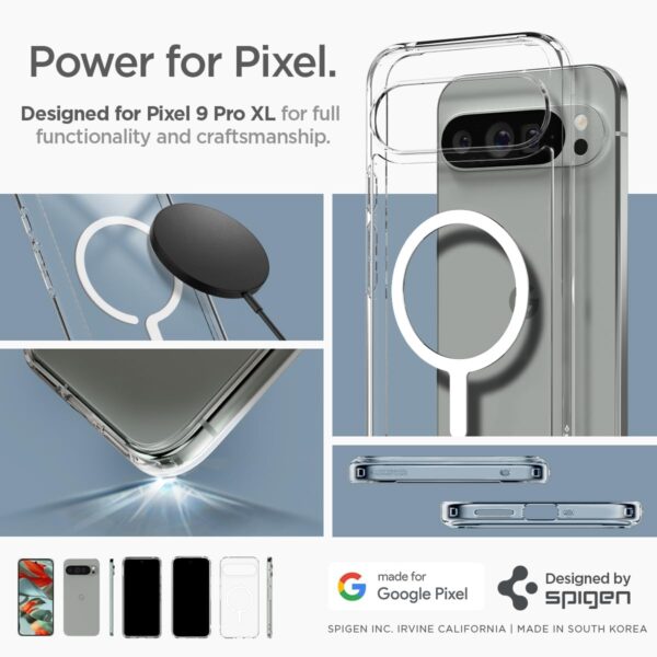 Spigen Ultra Hybrid OneTap Metal Ring MagFit | Google Pixel 9 Pro XL Case