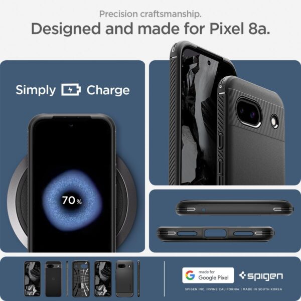 Spigen Rugged Armor | Google Pixel 8a Case