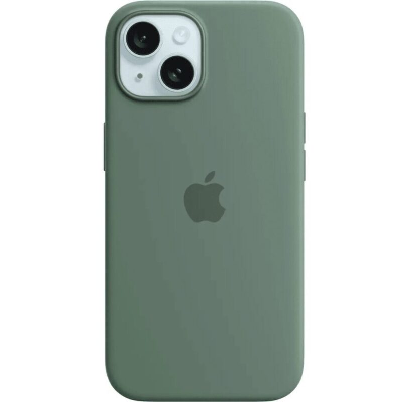 Apple – iPhone 15 Silicone Case with MagSafe – Cypress