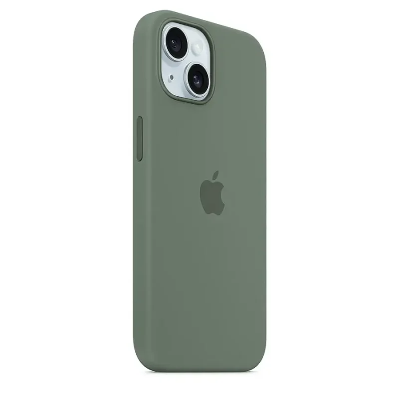 Apple – iPhone 15 Silicone Case with MagSafe – Cypress