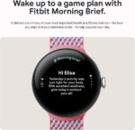 Google Pixel Watch 3 – Matte Black Case with Obsidian Active Band (41/45mm, Heart Rate Tracking, Fitbit Advanced, Fitness Insights, 24-Hour Battery)