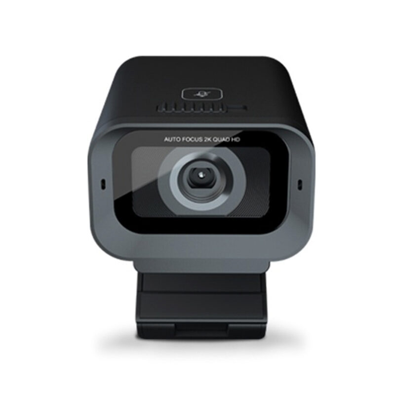 Porodo (PDX535) | 2K 30fps Auto Focus Webcam with in-built Mic and Tripod