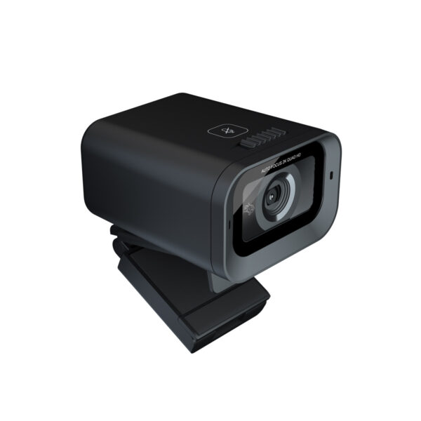 Porodo (PDX535) | 2K 30fps Auto Focus Webcam with in-built Mic and Tripod
