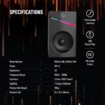 Porodo (PDX543) | 3.5mm Gaming Stereo Speakers with Volume Knob Control