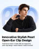 SoundPeats PearlClip Pro (Open-Ear Clip-On Earbuds with Multipoint, Spatial Audio and AI ENC Clear Calls)