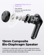 SoundPeats Air5 (Semi-In-Ear aptX Adaptive Lossless Wireless Earbuds with Snapdragon Sound and AI Adaptive ANC)