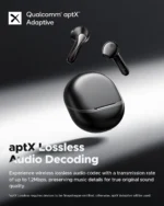SoundPeats Air5 (Semi-In-Ear aptX Adaptive Lossless Wireless Earbuds with Snapdragon Sound and AI Adaptive ANC)