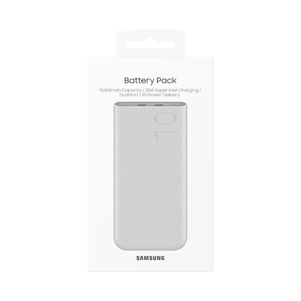 Samsung 10,000mAh Battery Pack (PD Dual USB-C Port, 25W Super Fast Charging Power Bank)